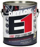 DRYLOK 23713 Epoxy Floor Paint, Semi-Gloss, Gray, 1 gal